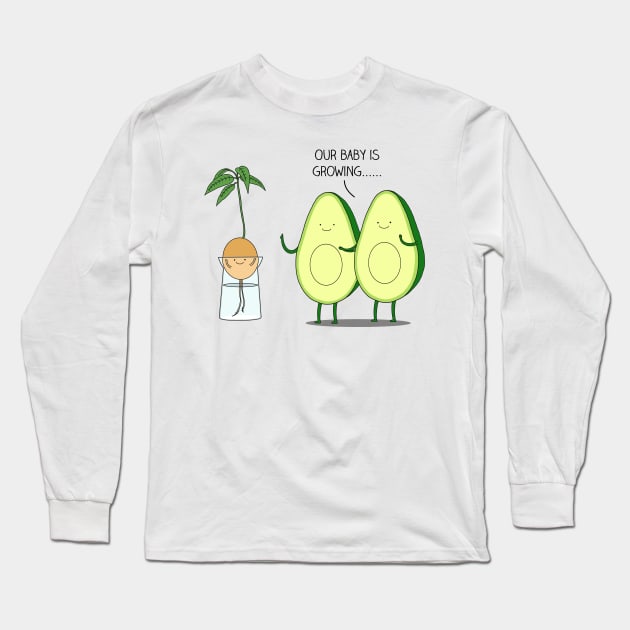 Parenthood Long Sleeve T-Shirt by milkyprint